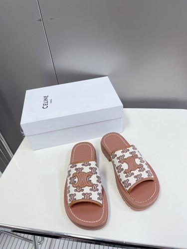 Celine Womens Shoes Sandals Luxury Brand Summer Sandal with Original Box Whatsapp 【+1-3239614486】