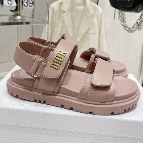 Dior Women Shoes Sandals Luxury Brand DIORACT SLIDE Lambskin with Original Box KCQ719LNY_S29X Whatsapp 【+1-3239614486】