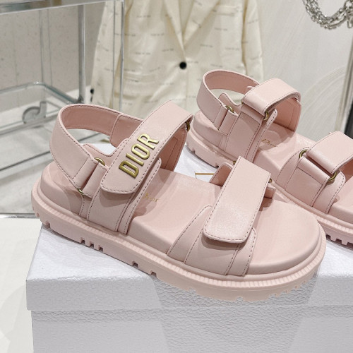 Dior Women Shoes Sandals Luxury Brand DIORACT SLIDE Lambskin with Original Box KCQ719LNY_S29X Whatsapp 【+1-3239614486】