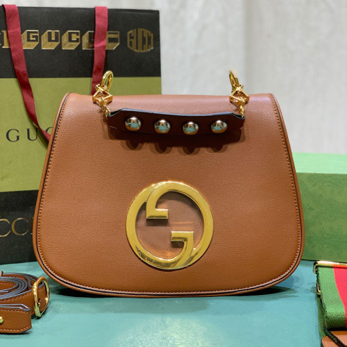Gucci Womens Bags Shoulder Messenger Bag Luxury Brand Gucci Blondie medium top handle bag with Original Box Whatsapp 【+1-3239614486】