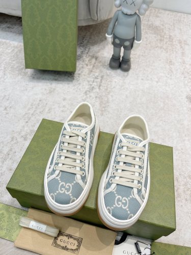 Gucci Womens Shoes Sneakers Luxury Brand Women's GG sneaker in Original GG with Original Box Whatsapp 【+1-3239614486】