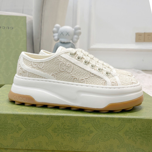 Gucci Womens Shoes Sneakers Luxury Brand Women's GG sneaker in Original GG with Original Box Whatsapp 【+1-3239614486】