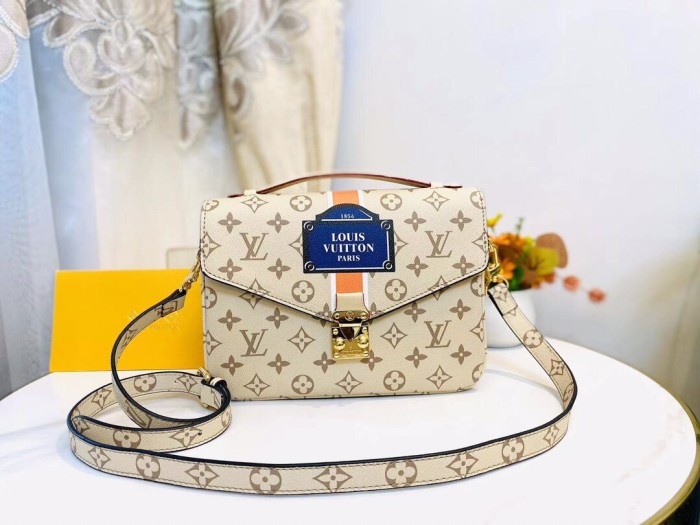 Louis Vuitton Womens Bags Crossbody Bag POCHETTE MÉTIS Monogram canvas Luxury Brand Messenger Shoulder Bags with Original Box Whatsapp【+1-3239614486】