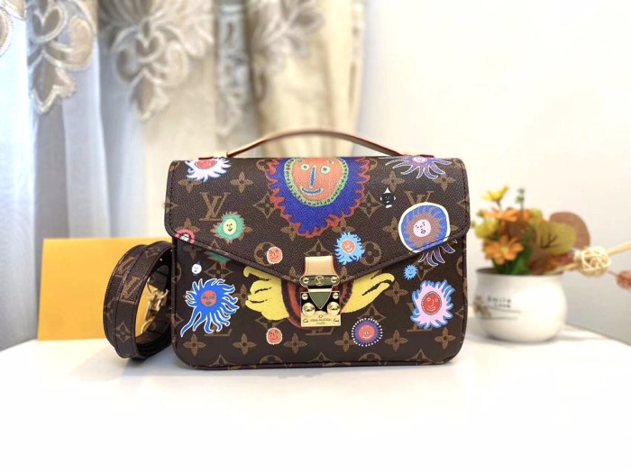 Louis Vuitton Womens Bags Crossbody Bag POCHETTE MÉTIS Monogram canvas Luxury Brand Messenger Shoulder Bags with Original Box Whatsapp【+1-3239614486】