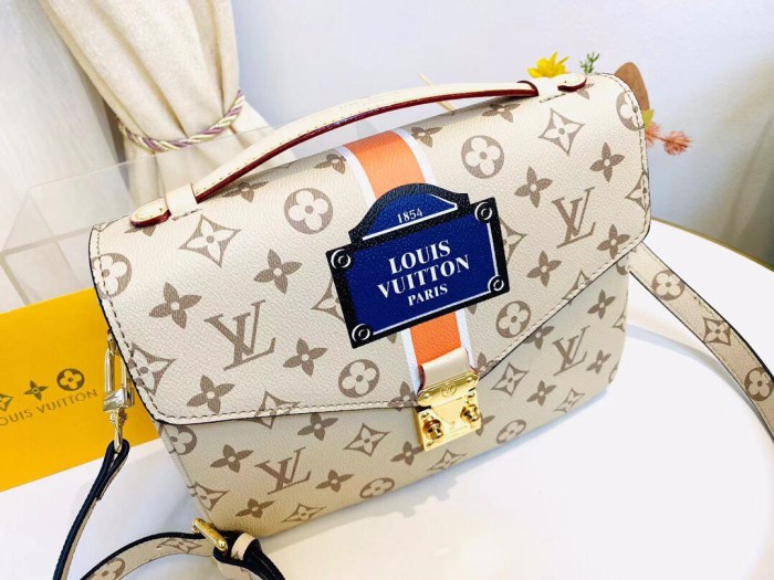 Louis Vuitton Womens Bags Crossbody Bag POCHETTE MÉTIS Monogram canvas Luxury Brand Messenger Shoulder Bags with Original Box Whatsapp【+1-3239614486】
