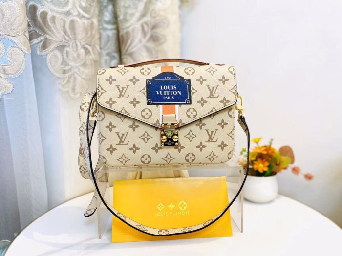 Louis Vuitton Womens Bags Crossbody Bag POCHETTE MÉTIS Monogram canvas Luxury Brand Messenger Shoulder Bags with Original Box Whatsapp【+1-3239614486】