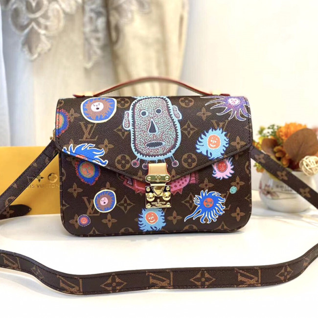 Louis Vuitton Womens Bags Crossbody Bag POCHETTE MÉTIS Monogram canvas Luxury Brand Messenger Shoulder Bags with Original Box Whatsapp【+1-3239614486】