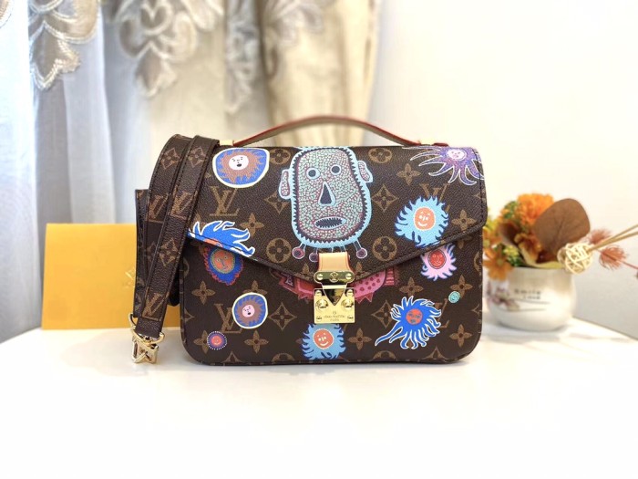 Louis Vuitton Womens Bags Crossbody Bag POCHETTE MÉTIS Monogram canvas Luxury Brand Messenger Shoulder Bags with Original Box Whatsapp【+1-3239614486】