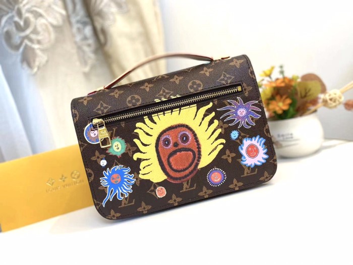 Louis Vuitton Womens Bags Crossbody Bag POCHETTE MÉTIS Monogram canvas Luxury Brand Messenger Shoulder Bags with Original Box Whatsapp【+1-3239614486】