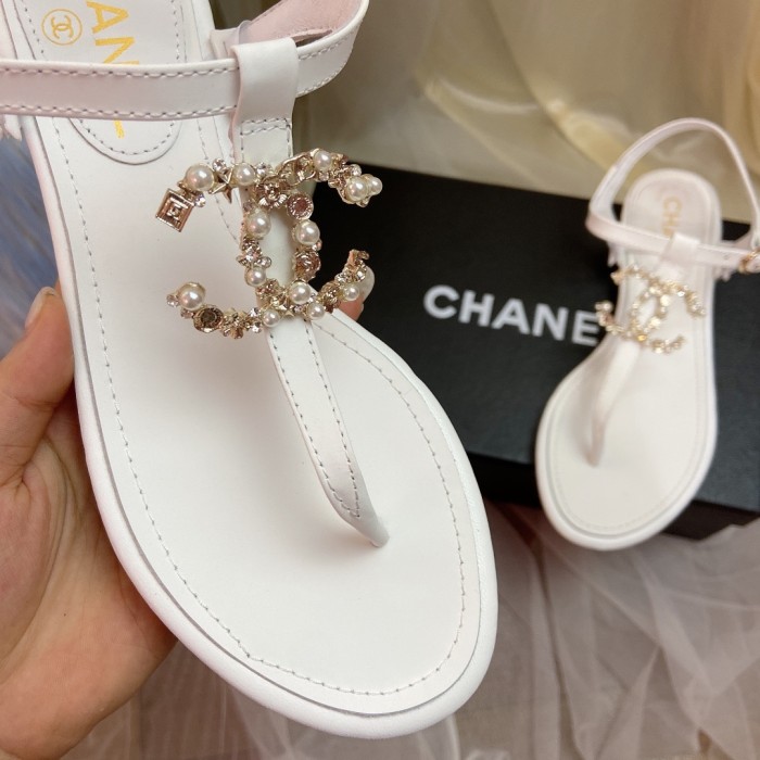 Chanel Women Shoes Fashion Summer Sandals Slippers Luxury Brand with Original Box Whatsapp 【+1-3239614486】