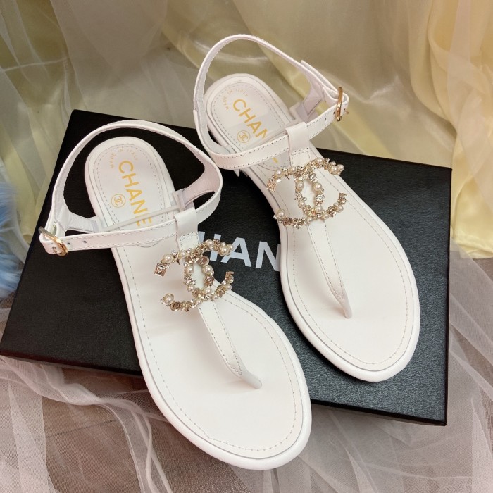Chanel Women Shoes Fashion Summer Sandals Slippers Luxury Brand with Original Box Whatsapp 【+1-3239614486】