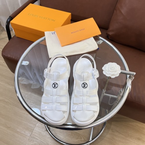 Louis Vuitton Womens Shoes Sandals Slippers Luxury Brand with Original Box Whatsapp 【+1-3239614486】