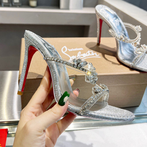 Christian Louboutin Womens Shoes Follies Strass High Heels Shoes Pumps 2cm  4.5cm 10cm Whatsapp【+1-3239614486】