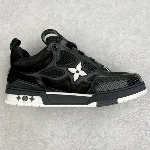 Louis Vuitton Mens Shoes Fashion Sneakers Design Luxury Brand LV TRAINER SNEAKER Mix of materials with Original Box 1AB9XJ Whatsapp 【+1-3239614486】