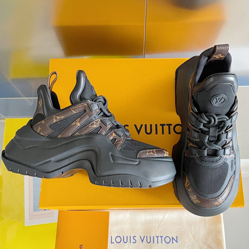 Louis Vuitton Women Shoes Sneakers Luxury Brand Design Fashion LV ARCHLIGHT SNEAKER with Original Box 1AAOWZ Whatsapp【+1-3239614486】