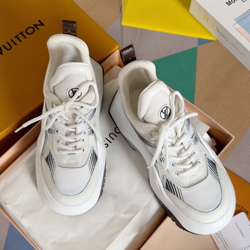 Louis Vuitton Women Shoes Sneakers Luxury Brand Design Fashion LV ARCHLIGHT SNEAKER with Original Box 1AAOWZ Whatsapp【+1-3239614486】