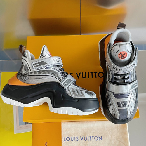 Louis Vuitton Women Shoes Sneakers Luxury Brand Design Fashion LV ARCHLIGHT SNEAKER with Original Box 1AAOWZ Whatsapp【+1-3239614486】