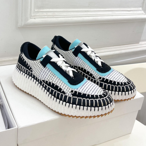 Chloe Chloé Womens Shoes Sneakers Luxury Brand with Original Box Whatsapp【+1-3239614486】