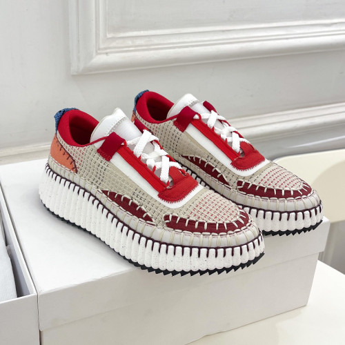 Chloe Chloé Womens Shoes Sneakers Luxury Brand with Original Box Whatsapp【+1-3239614486】