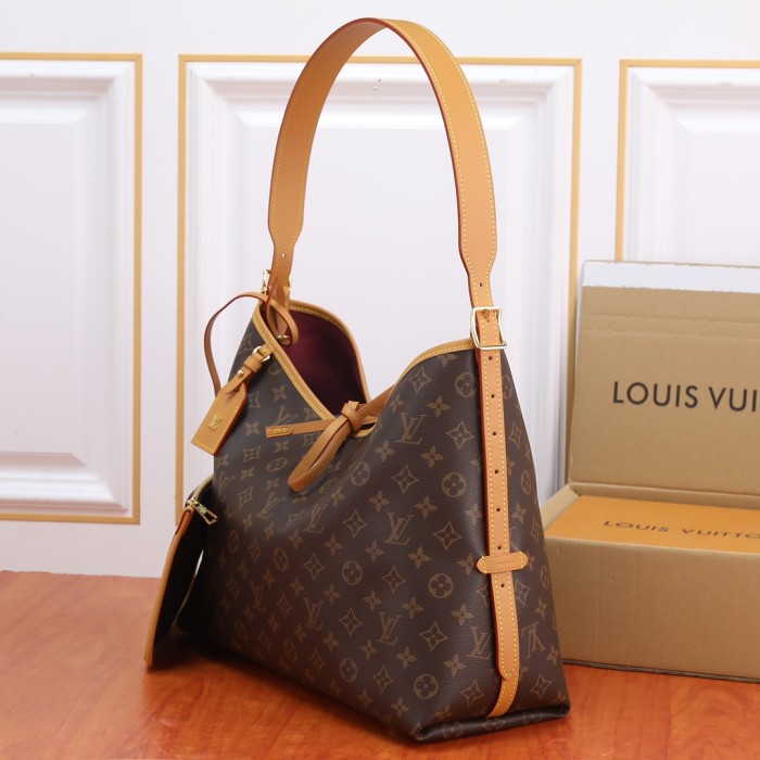 Louis Vuitton Womens Bags Shoulder Handbag Luxury Brand Fashion CarryAll m46197 Whatsapp 【+1-3239614486】