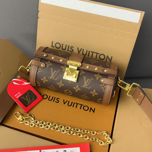 Louis Vuitton Womens Bags Shoulder Messenger Bag Luxury Brand Papillon Trunk M57835 Whatsapp 【+1-3239614486】