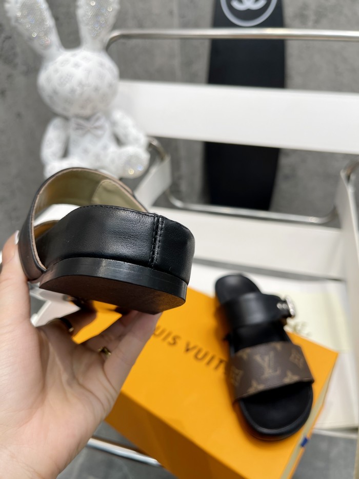 Louis Vuitton Womens Shoes Sandals Slippers Luxury Brand with Original Box Whatsapp 【+1-3239614486】