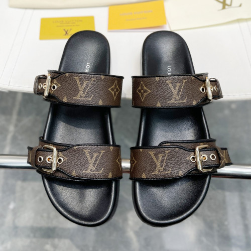 Louis Vuitton Womens Shoes Sandals Slippers Luxury Brand with Original Box Whatsapp 【+1-3239614486】