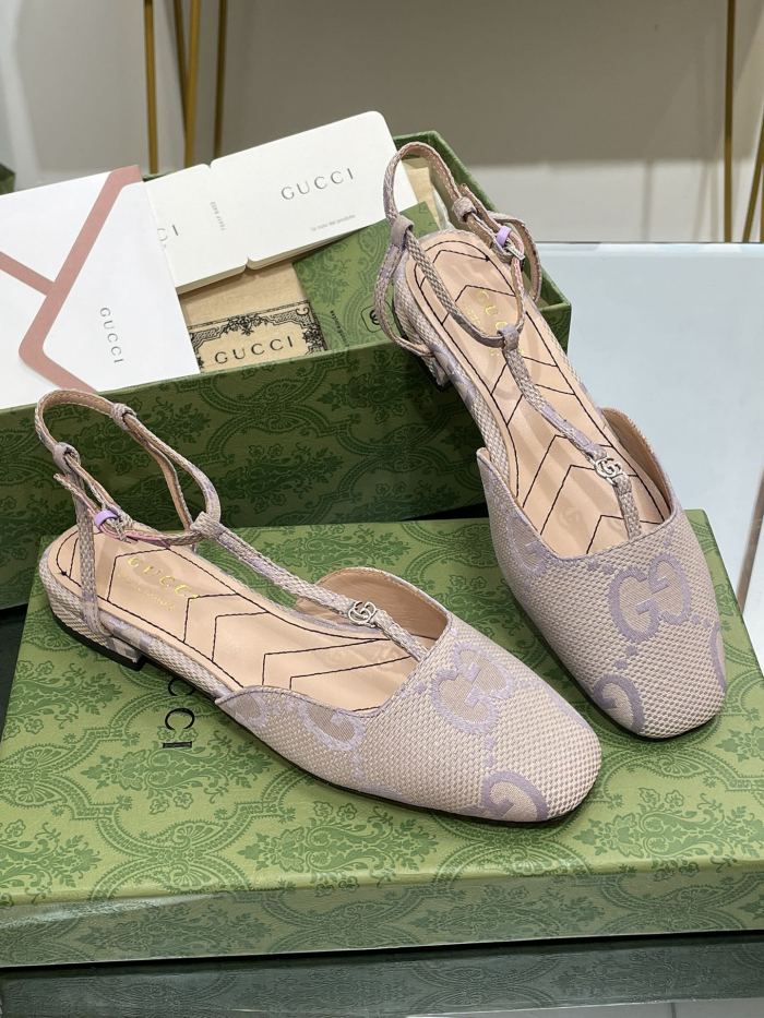 Gucci Womens Shoes Sandals Slingback Luxury Brand with Original Box Whatsapp【+1-3239614486】