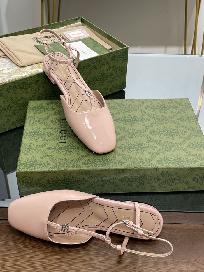 Gucci Womens Shoes Sandals Slingback Luxury Brand with Original Box Whatsapp【+1-3239614486】