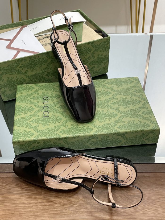 Gucci Womens Shoes Sandals Slingback Luxury Brand with Original Box Whatsapp【+1-3239614486】