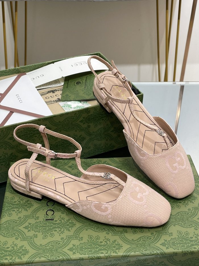 Gucci Womens Shoes Sandals Slingback Luxury Brand with Original Box Whatsapp【+1-3239614486】