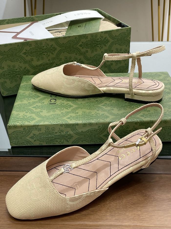 Gucci Womens Shoes Sandals Slingback Luxury Brand with Original Box Whatsapp【+1-3239614486】