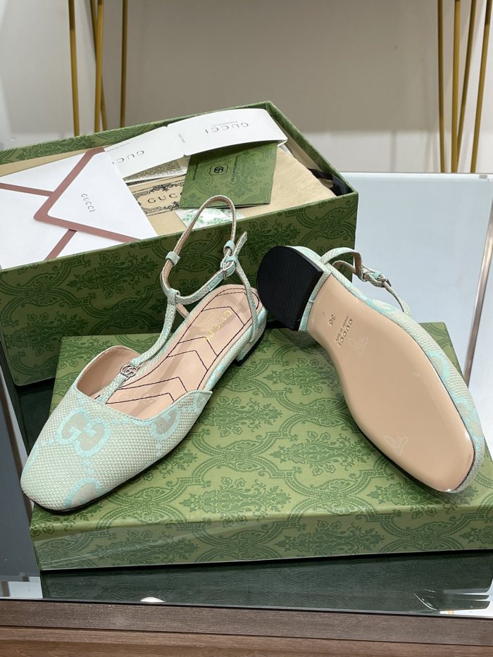 Gucci Womens Shoes Sandals Slingback Luxury Brand with Original Box Whatsapp【+1-3239614486】
