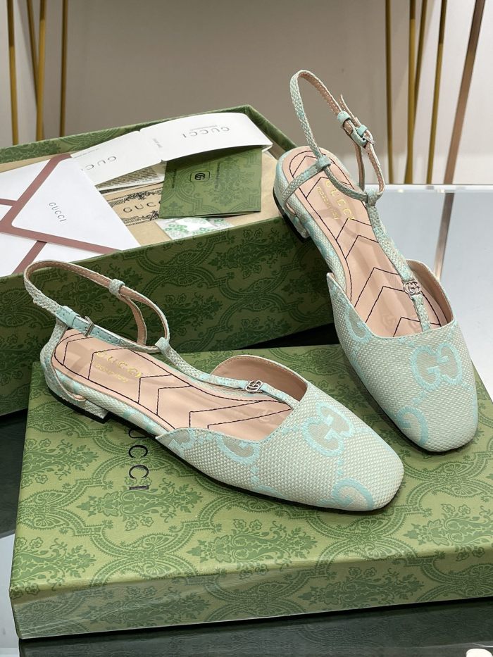 Gucci Womens Shoes Sandals Slingback Luxury Brand with Original Box Whatsapp【+1-3239614486】
