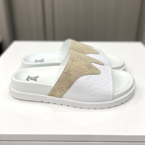 Louis Vuitton Mens Shoes Slippers Sandals Luxury Brand Honolulu LV Trainer Mule with Original Box 1AARUJ Whatsapp【+1-3239614486】