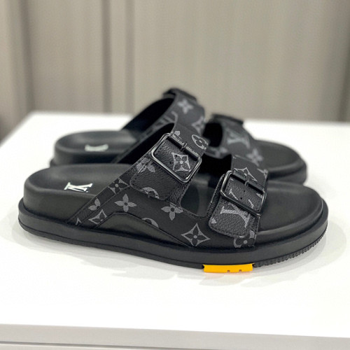 Louis Vuitton Mens Shoes Slippers Sandals Luxury Brand Honolulu LV Trainer Mule with Original Box 1AARUJ Whatsapp【+1-3239614486】