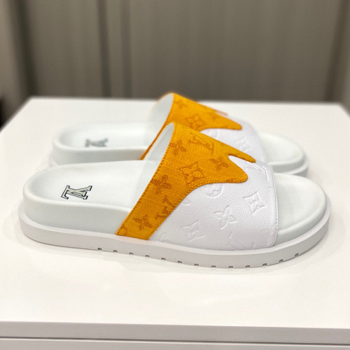 Louis Vuitton Mens Shoes Slippers Sandals Luxury Brand Honolulu LV Trainer Mule with Original Box 1AARUJ Whatsapp【+1-3239614486】