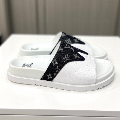 Louis Vuitton Mens Shoes Slippers Sandals Luxury Brand Honolulu LV Trainer Mule with Original Box 1AARUJ Whatsapp【+1-3239614486】