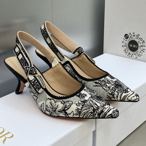 Dior Women Shoes Pumps Luxury Design Fashion Type 6.5cm High Heel Shoes for Wedding Style J'ADIOR SLINGBACK PUMP with Original Box Whatsapp【+1-3239614486】