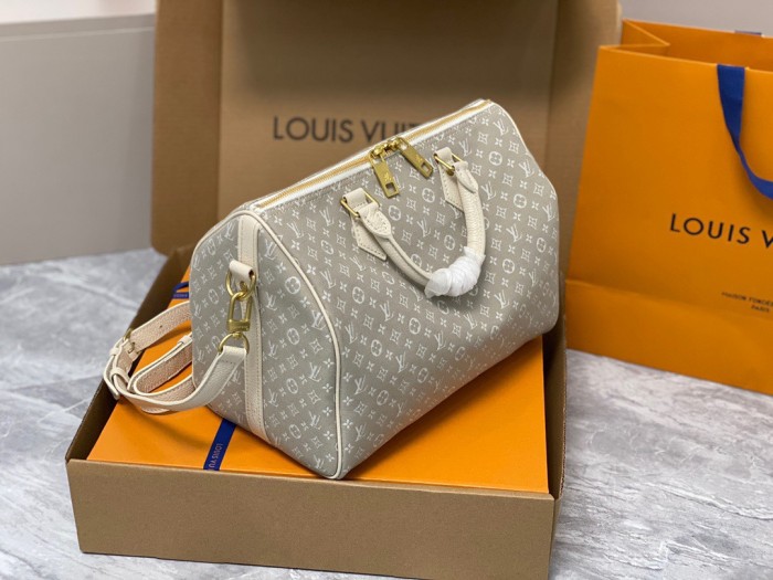 Louis Vuitton Womens Bags Luxury Brand Fashion Type Louis Vuitton SPEEDY BANDOULIÈRE 30 with Original Box Whatsapp【+1-3239614486】