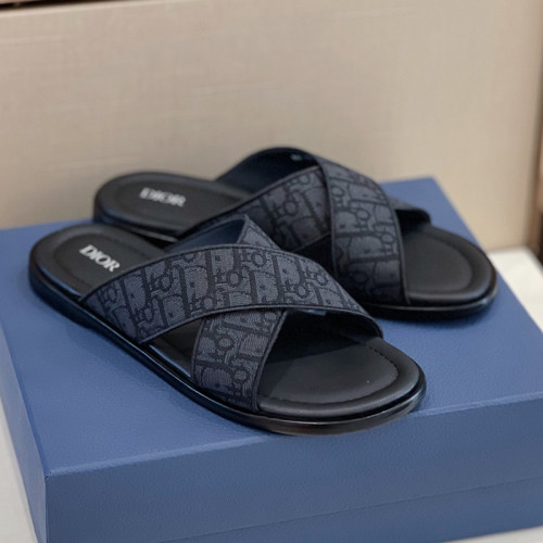 Dior Men Shoes Sandals Luxury Brand Fashion DIOR AQUA SANDAL Black Dior Oblique Jacquard with Original Box 3SA135ZSA_H969 Whatsapp【+1-3239614486】
