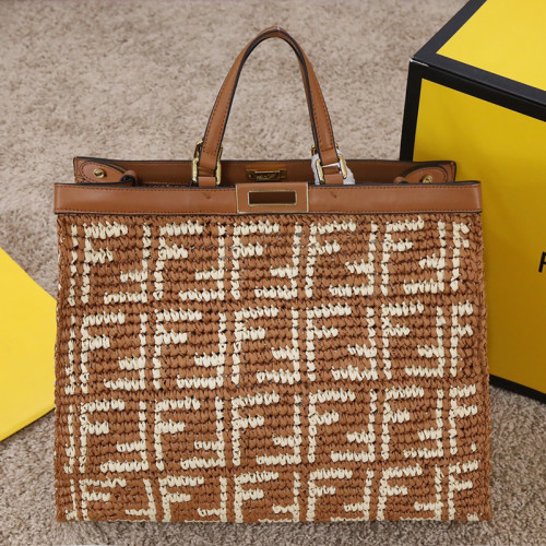 Fendi Womens Bag Shoulder Bags Luxury Brand PEEKABOO X-TOTE Fashion Bags for Women without Original Box Whatsapp 【+1-3239614486】