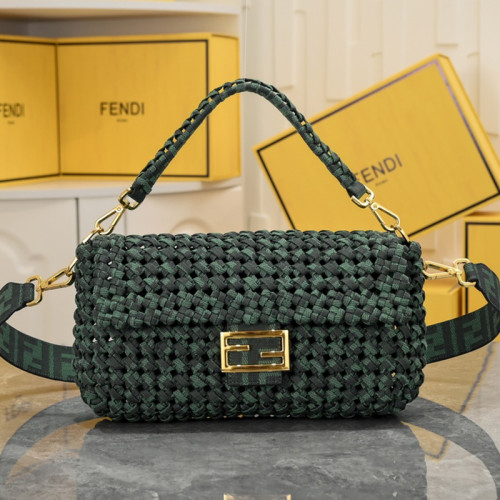 Fendi Womens Bag Shoulder Bags Luxury Brand Baguette bag Stamp Fashion Bags for Women with Original Box Whatsapp【+1-3239614486】