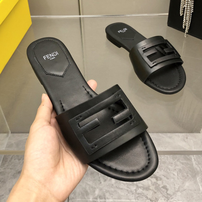 Fendi Womens Shoes Fashion Luxury Brand Fendi First Slippers with Original Box Whatsapp 【+1-3239614486】