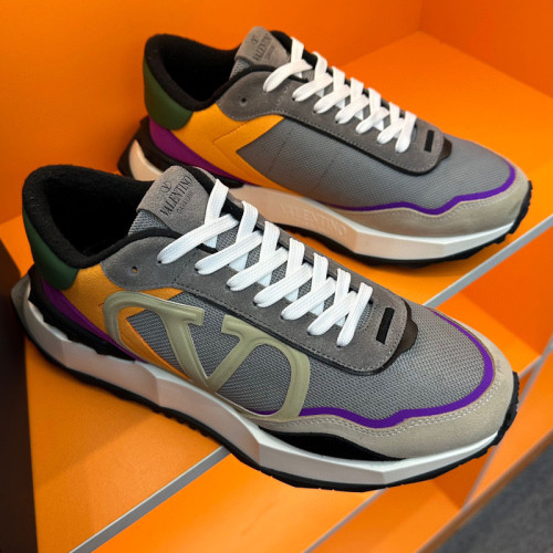 Valentino Garavani Mid-Top Calfskin VL7N Sneaker With Bands Mens Shoes Sneakers Luxury Brand with Original Box Whatsapp 【+1-3239614486】