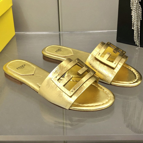 Fendi Womens Shoes Fashion Luxury Brand Fendi First Slippers with Original Box Whatsapp 【+1-3239614486】