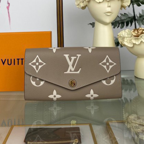 Louis Vuitton Mens Womens Wallets Purse Luxury Brand Designer Sarah Wallet with Original Box M81049 Whatsapp【+1-3239614486】