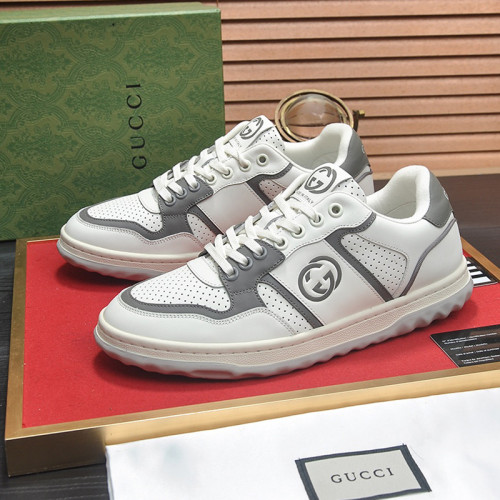 Gucci Mens Shoes Sneakers Luxury Brand Men's MAC80 trainer in leather with Original Box Whatsapp【+1-3239614486】
