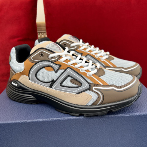 Dior Mens Shoes Sneakers Luxury Brand B30 SNEAKER Mesh and Technical Fabric with Original Box 3SN279ZRD_H568 Whatsapp【+1-3239614486】