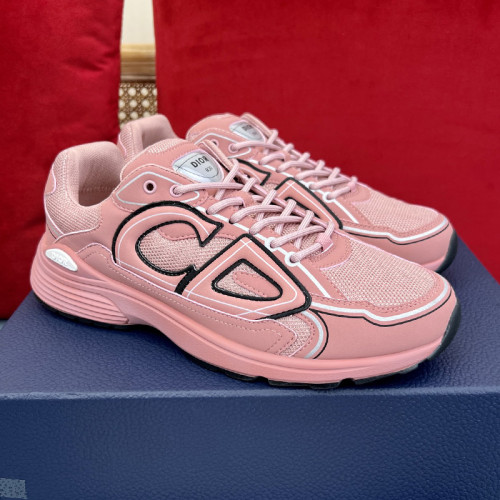 Dior Mens Shoes Sneakers Luxury Brand B30 SNEAKER Mesh and Technical Fabric with Original Box 3SN279ZRD_H568 Whatsapp【+1-3239614486】